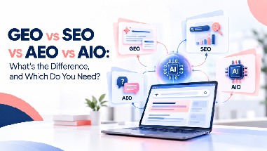 GEO vs SEO vs AEO vs AIO: What's the Difference, and Which Do You Need?