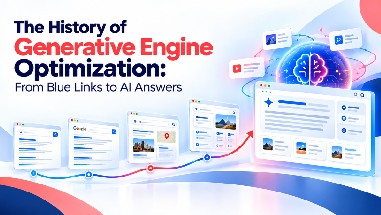The History of Generative Engine Optimization: From Blue Links to AI Answers